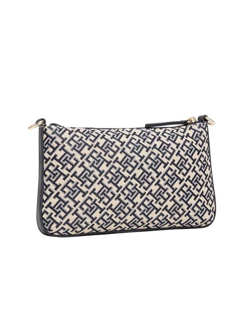 Borsa blu in poliuretano Tommy Hilfiger | AW0AW17828DW6